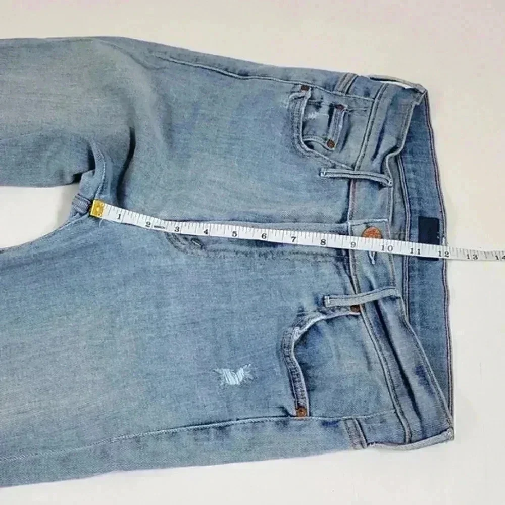 Mother Denim Insider Crop Step Fray in Chatterbox